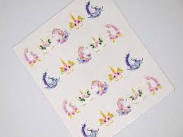 Unicorn Nail Decal