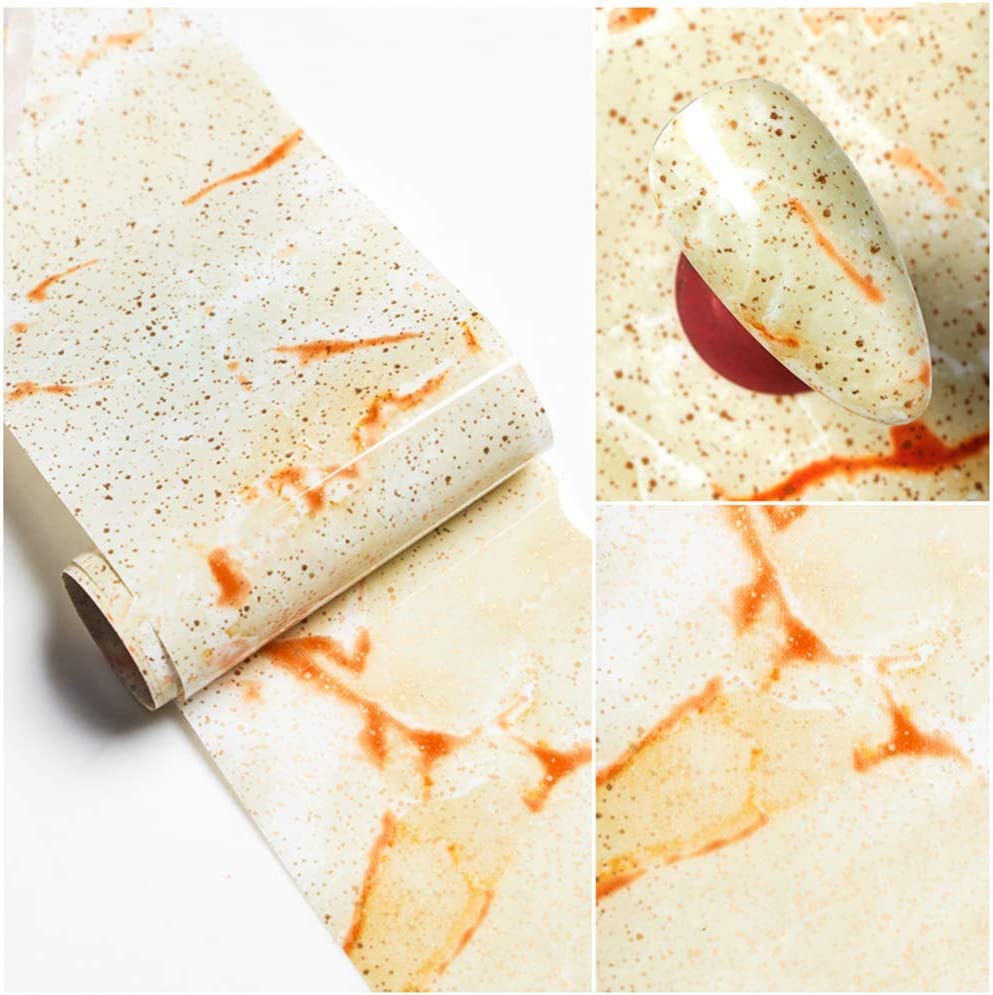 Marble Nail Art 10pcs Foil Set