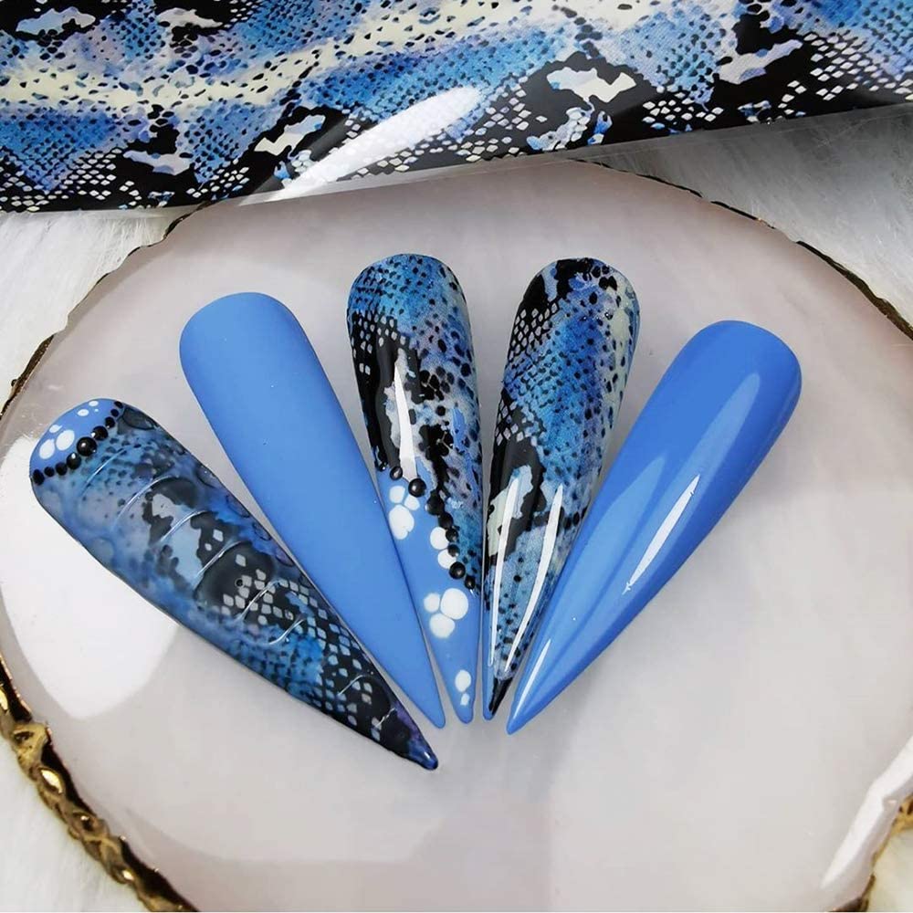 Snake Skin Nail Art Foil Set Box