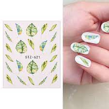 Leaves Leaf Nail Decal