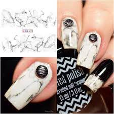 Marble Nail Art Decal BN622