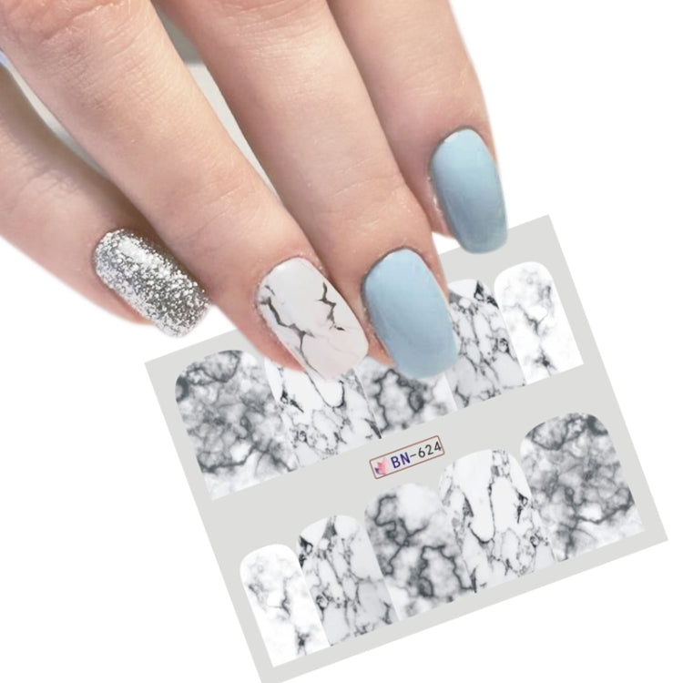 Marble Nail Art Decal BN624