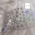 Christmas Holographic Foil Nail Transfer