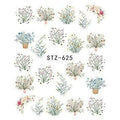 Plant Nail Decal