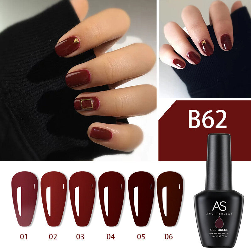 AS Gel Polish B62 Series 6pcs set