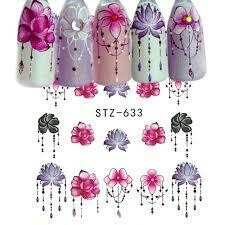 Flower Lace Nail Decal