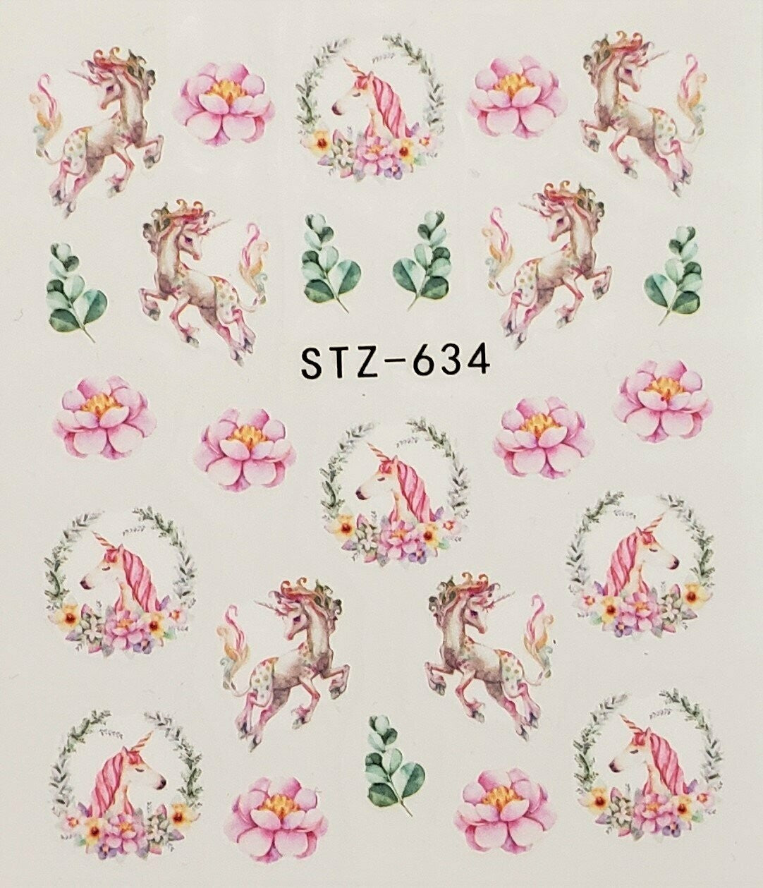 Unicorn Nail Decal