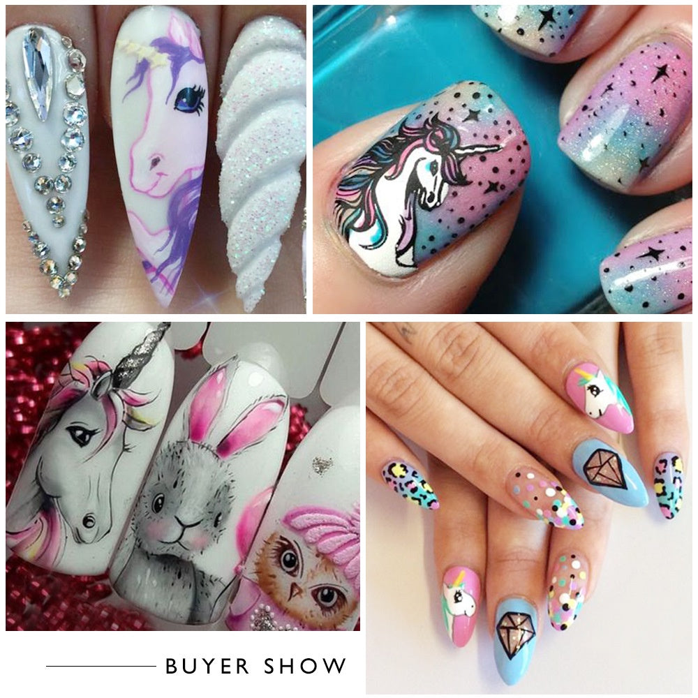 Unicorn Nail Decal