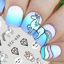 Unicorn Nail Decal