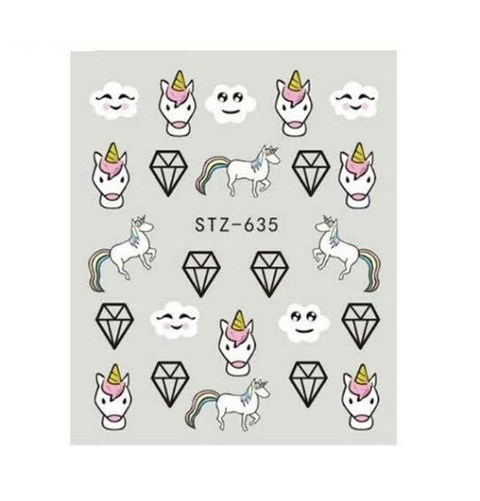Unicorn Nail Decal