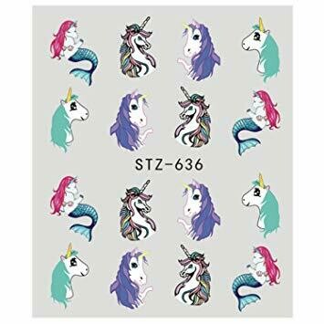 Unicorn Nail Decal