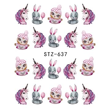 Unicorn Nail Decal