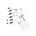 Feather Nail Decal