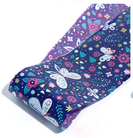 Floral Foil Nail Transfer