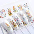 Rabbit Bunny Easter Animal Nail Decal