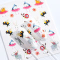 Bee Bird Rabbit Nail Decal