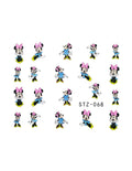 Mickey Mouse Minnie Mouse Nail Decal