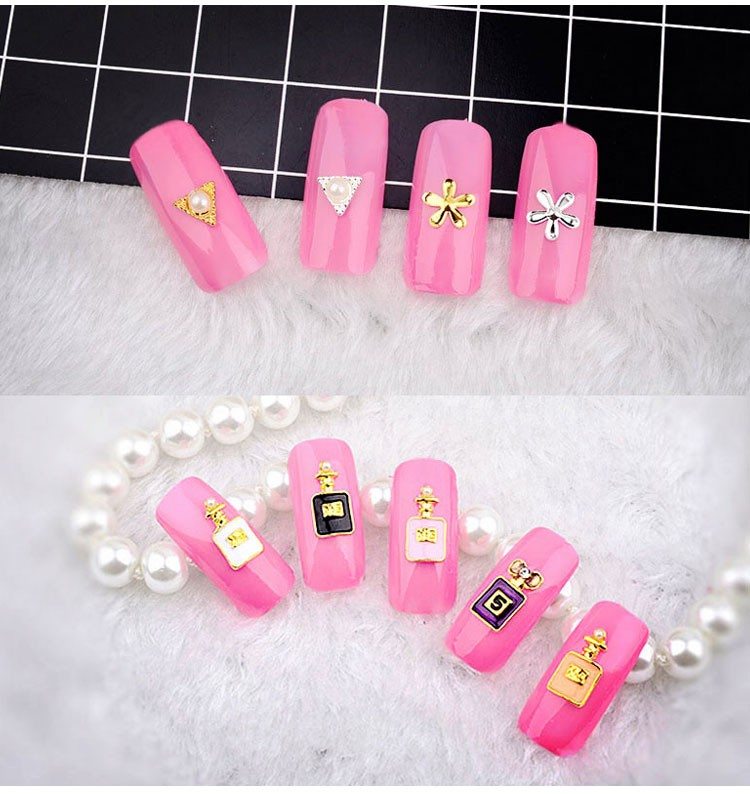 PB001-2 - Perfume Rhinestones Charms Nail Art Decoration