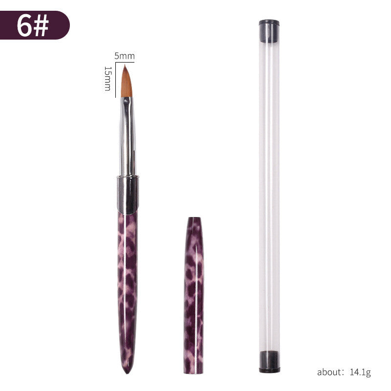 Marble Acrylic Brush 5pcs Set