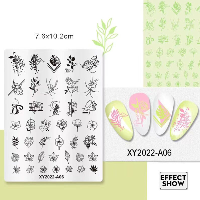 Stamping plate 2022-A06