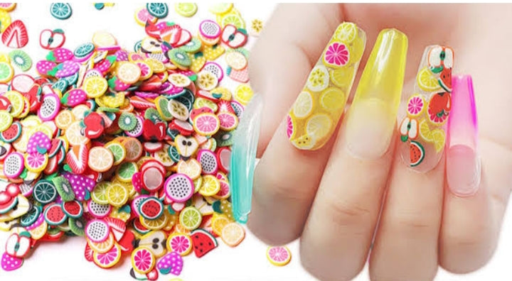 Fimo Polymer Nail Art - FIMO JAR, FRUIT