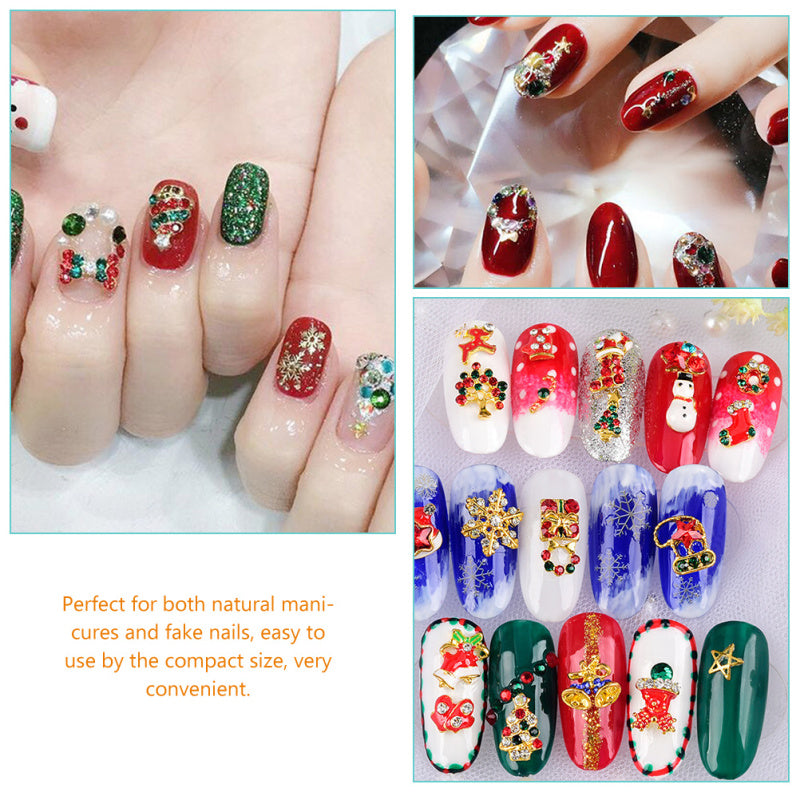 Christmas Rhinestone Charms Nail Art Decoration