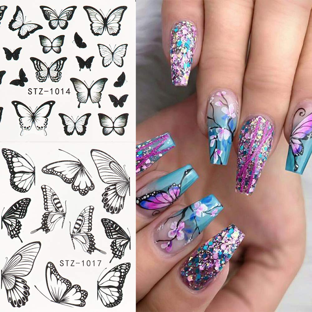 Butterfly Nail Decal