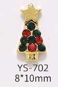 Christmas Rhinestone Charms Nail Art Decoration