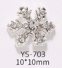 Christmas Rhinestone Charms Nail Art Decoration