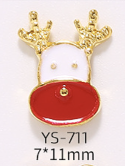 Christmas Rhinestone Charms Nail Art Decoration