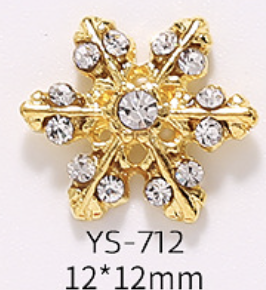 Christmas Rhinestone Charms Nail Art Decoration