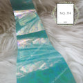 Angel Marble Print Foil Nail Transfer