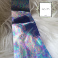 Angel Marble Print Foil Nail Transfer
