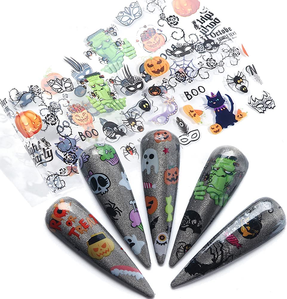 Halloween Nail Art Foil Set Box