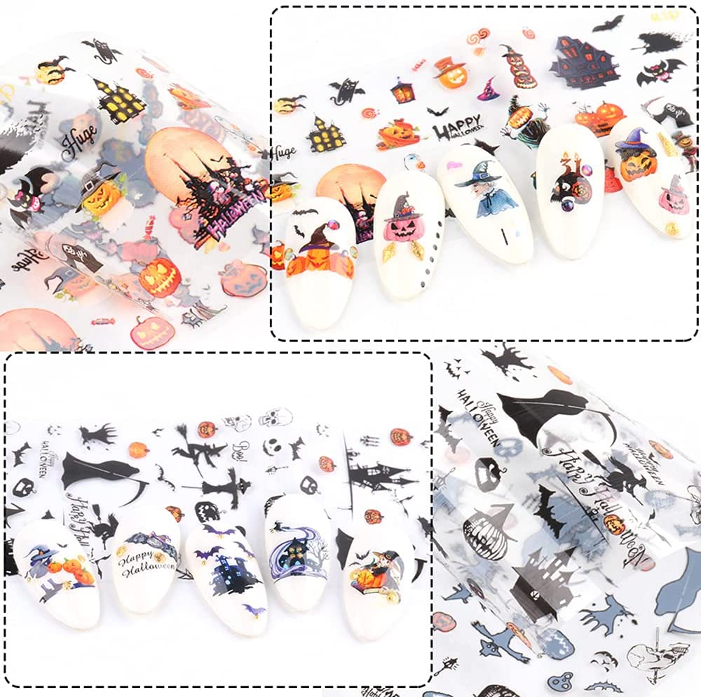 Halloween Nail Art Foil Set Box