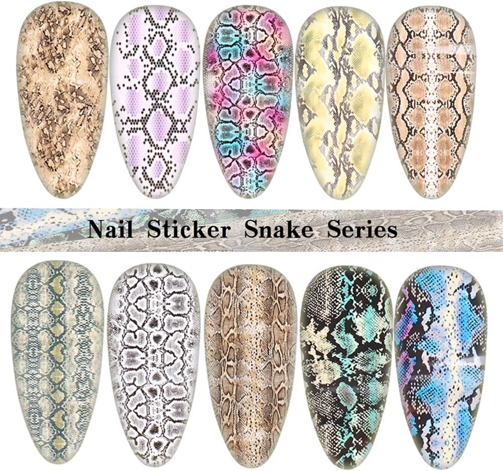 Snake Skin Nail Art Foil Set Box