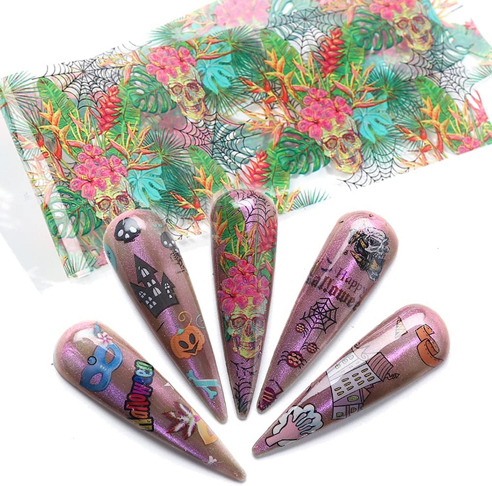 Halloween Nail Art Foil Set Box