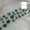 Autumn Leaves Print Foil Nail Transfer