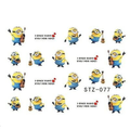 Minions Nail Decal