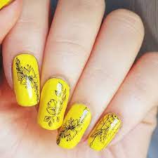 Lace Flower Leaf Plant Nail Decal