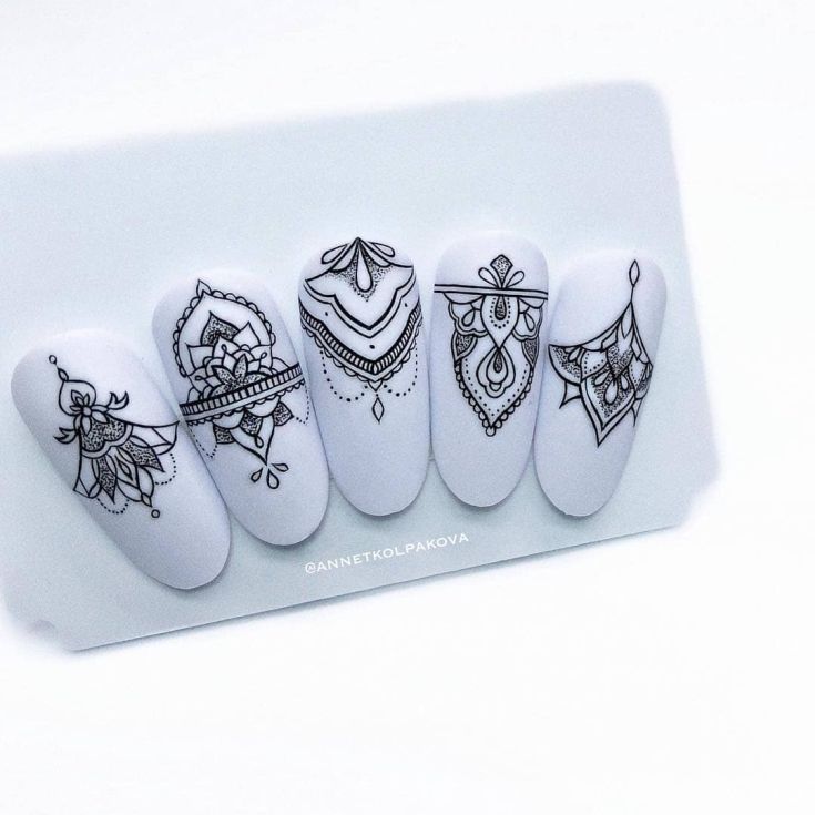 Lace Nail Decal