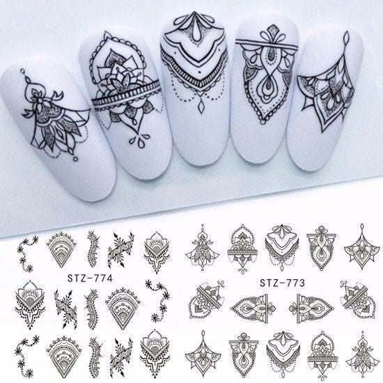 Lace Nail Decal