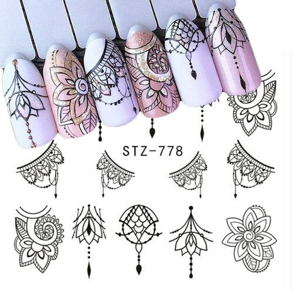 Lace Nail Decal