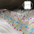 Butterfly Print Foil Nail Transfer