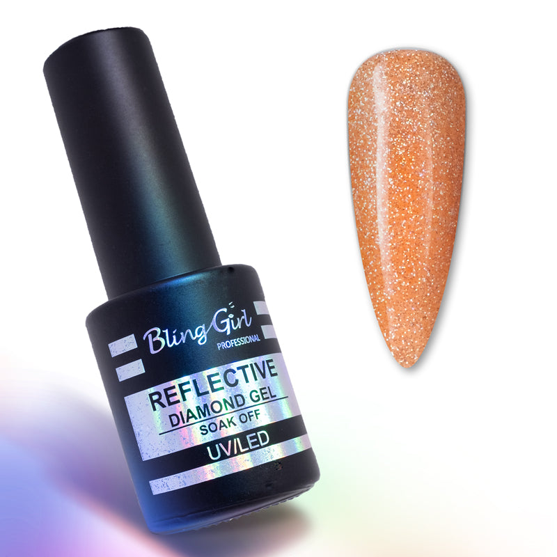 Bling Girl Reflective Diamond Gel No 7 Soak Off UVLED 10ml