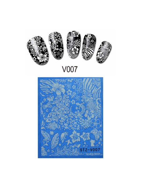 Lace Nail Decal