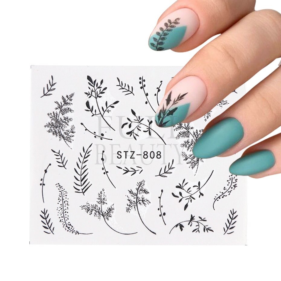 Leaf Nail Decal