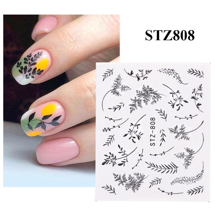 Leaf Nail Decal