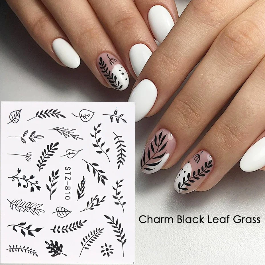 Leaf Nail Decal