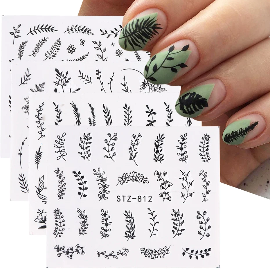 Leaf Nail Decal